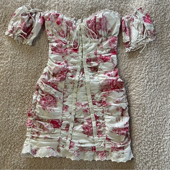 For Love and Lemons Mills Mini Dress, XS - Picture 8 of 13